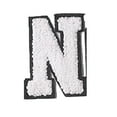 thumbnail image 1 of Under 5 Intimates Accessory Glitters Iron On Letters Sew On Embroidered English Alphabet Applique Adhesive Repair for Fabric Clothing Shirts Jeans, 1 of 3