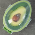 thumbnail image 3 of Pebbuoy Avocado Saver Holder Food Crisper Storage Box Fruit Keeper Sealed Leak-Proof Avocado Keeper Container Odor-Free Crisper Box Kitchen Organizer, 3 of 6