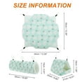 thumbnail image 2 of Unique Bargains Ferret Hammock Small Pet Cage Accessories Ferret Bed Pet Cage Hammock Hanging Tunnel and Bed Hideout Set for Hamster Squirrel Rabbit Green 3Pcs, 2 of 7