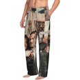 thumbnail image 2 of Pantalon de Pyjama Noir pour Hommes Imprimé Intégral The Walking Dead Anime, 2 of 8