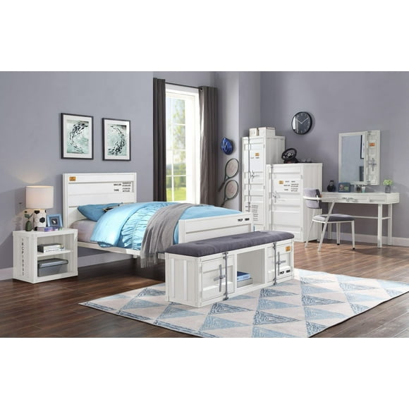 ACME Cargo Full Bed in White