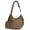 Brown, variant on Puffer Tote Bags Adjustable Shoulder Strap Black