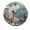 FFclock041, variant on ZXCXRQFa Sunrise Over The Ocean Wall Clock Non Ticking Silent Kitchen Clock Round Battery Operated Clocks 10 inch for Living Room Bedroom Decor