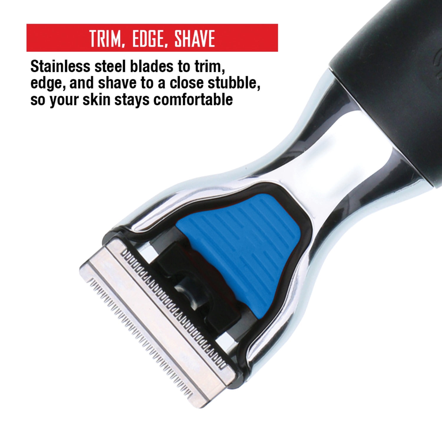 Power Single Blade with Beard Trimmer by Barbasol for Men - 1 Pc Trimmer