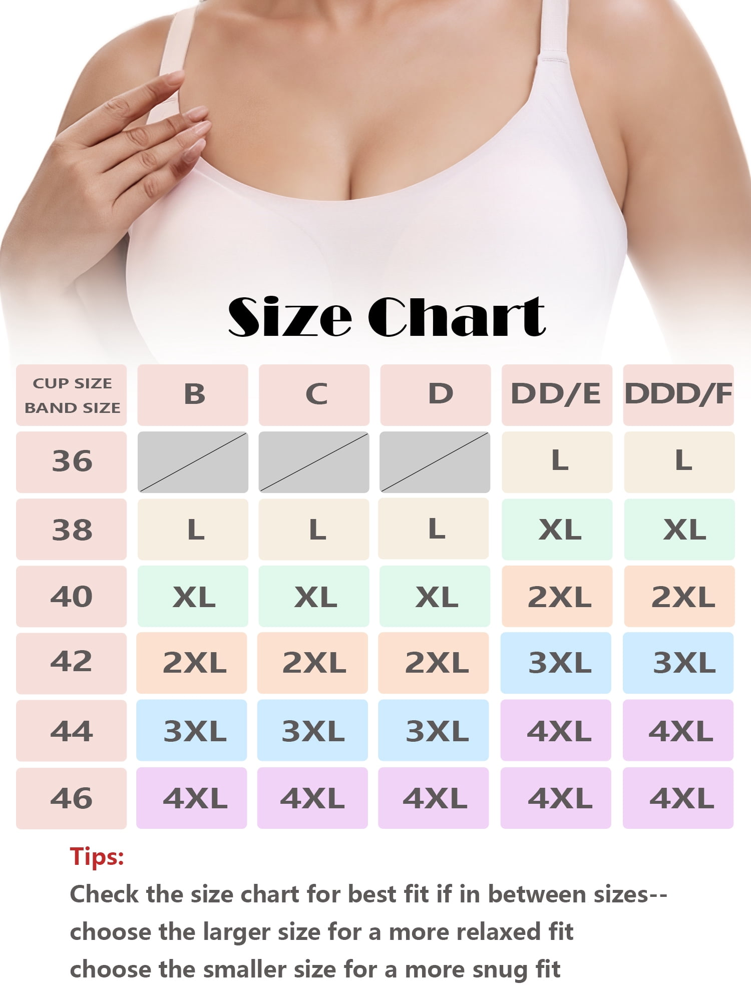YOURISS Seamless Plus Size Bra Wireless Full Coverage Support Bra Beige 2XL Comfort Everyday T-Shirt Bra Gift for Mother’s Day Christmas