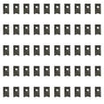 thumbnail image 1 of 50x Petit M5 5mm Moto Carénage Ressort Clips Vitesse Spire Écrous Clip U Écrou, 1 of 7