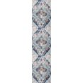thumbnail image 1 of Rug Branch Savannah Transitional Boho Blue Grey Indoor Runner Rug For Entryway, Hallway, Bathroom, and Kitchen - 2' x 8' (2'3" X 8'), 1 of 4