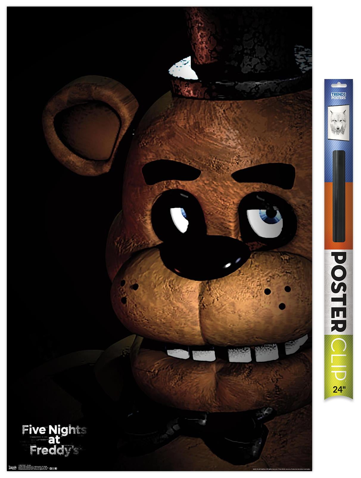 Five Nights at Freddy's - Freddy Wall Poster, 22.375" x 34" - Walmart.com