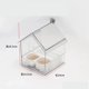 thumbnail image 2 of Cubo transparente para comederos de aves | Casa decorativa colgante de alimentación de la villa | Estación de comida al aire libre | Duradero, fácil de limpiar | Pinzones Colibríes | 1 Pack, 2 of 3