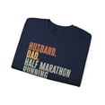 thumbnail image 3 of Half Marathon Runner Sweatshirt Gifts Crew Neck Shirt Long Sleeve Unisex, 3 of 5