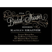 Classic Script Standard Bridal Shower Invitation