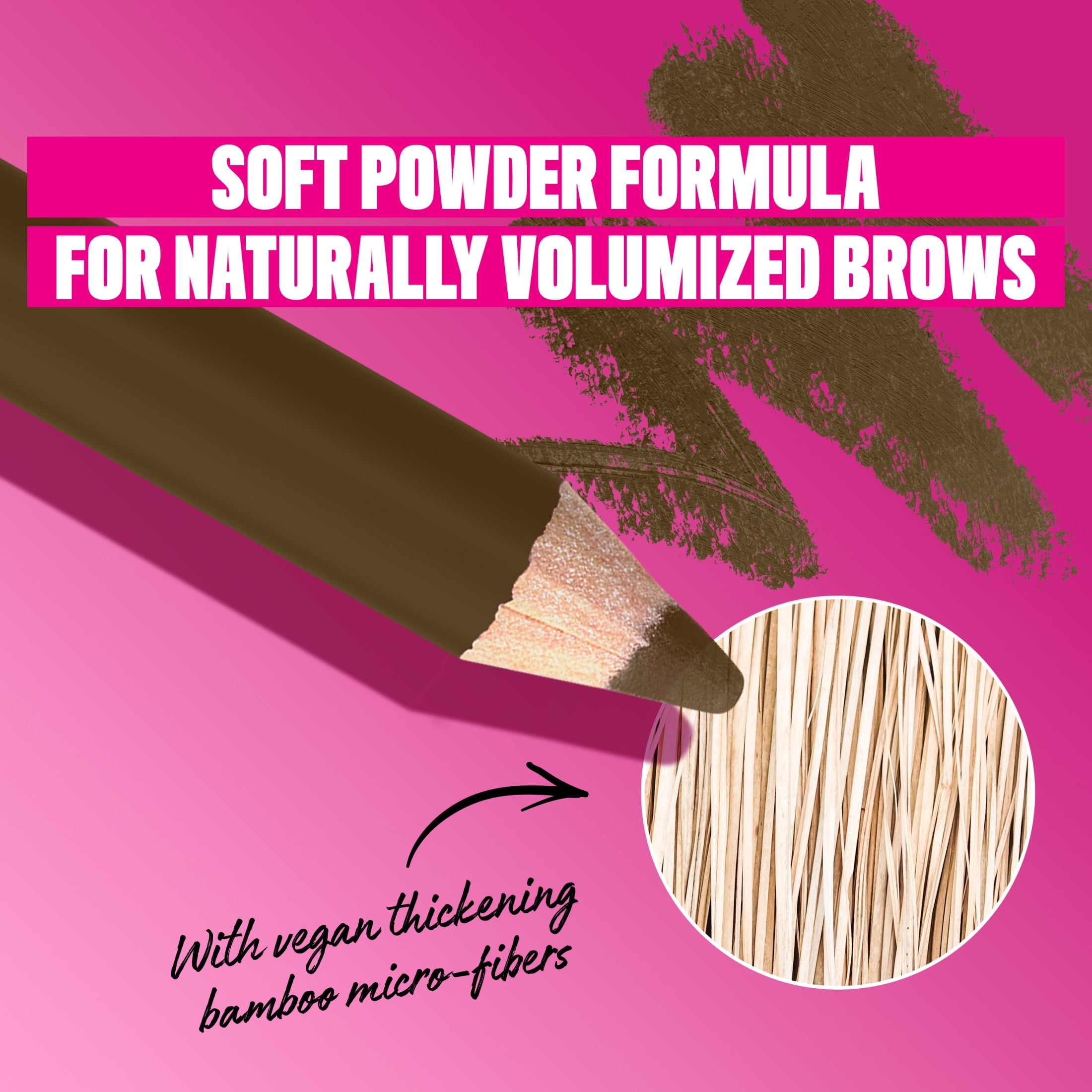 (3 pack) NYX Professional Makeup  Powder Louder Brow Pencil, Taupe