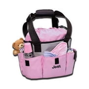 Jeep Mini Tote Diaper Bag, Pink