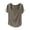 Gray, variant on Ahuyic Womens Plus Size Top,Womens Summer Blouse,Womens Summer Fashion Casual Yoga Front Collar Straight Shoulder Short Sleeve Round Neck Top/Shirt Beige L