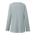 thumbnail image 5 of EDFBUYKRS Fall Shirts Womens Tops Long Sleeve Print Loose Blouse Xl, 5 of 5