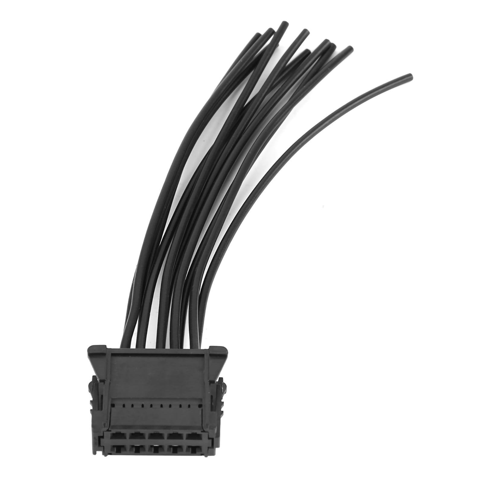 + Plug Wiring Harness Blower Motor Resistor Kit, Blower Motor Resistor Wiring + Connector , For