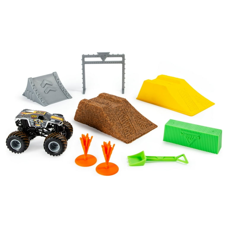 MONSTER JAMモンスター ジャムMAX-D DIRT ARENA SET Monster Jam, Max D Monster Dirt Deluxe Set, Featuring 16oz