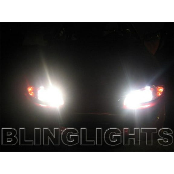 New 1995 1996 Mitsubishi Eclipse Bright White Light Bulbs for Headlamps Headlights Head Lamps Lights