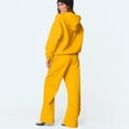 thumbnail image 5 of Women Sweatsuits 2 Piece Set Zip Up Hooded Sweatshirts Vacation Travel Matching Sets,XL, 5 of 7
