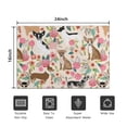 thumbnail image 5 of Chihuahua Dog and Flower Door Rugs,Washable Non Slip Door Mats Indoor,Decorative Door Mats,Entry Mat Indoor for Entrance,Bedroom,Kitchen,Bathroom,16"x24", 5 of 6
