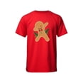 thumbnail image 2 of Playera Con Estampado De Galleta De Gengibre Navidad Color Rojo Talla Mediana Marca Emil SaEs, 2 of 4