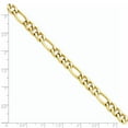 thumbnail image 4 of Chisel Stainless Steel Ip Yeloow-plated 6.30mm 24in Figaro Chain Necklace, 4 of 5