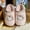 Pink, variant on Plush Hello Kitty Winter Shoes For Warm Anti-slip Soft Bottom Shoes Slippers House Shoes