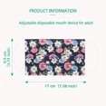 thumbnail image 4 of Dsscvnef 10PCS Adult's Flowers Printed Outdoor Prevention Face Masks, 4 of 8