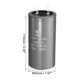 thumbnail image 2 of Capacitor de arranque de motor Uxcell, 500uf 300V 50/60Hz Capacitor de funcionamiento CD60 Paquete de 2, 2 of 5