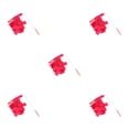 thumbnail image 1 of Sonducket Cinta Varitas Niñas Fiesta Favores Decoraciones Entrenamiento Cumpleaños Goodie Stuffers Gimnasia Danza Serpentinas para Rose Red Type2 NO2, 1 of 6