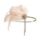 thumbnail image 4 of Diadema de plumas de los años 20, tocado, accesorios para fotos, vestido elegante, diadema, tocado para festival, fiesta de Halloween, 4 of 7