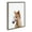 Gray, variant on Kate and Laurel Sylvie Animal Studio Baby Horse Framed Canvas Wall Art by Amy Peterson Art Studio, 18x24 Gray, Modern Pony Portrait Art for Wall
