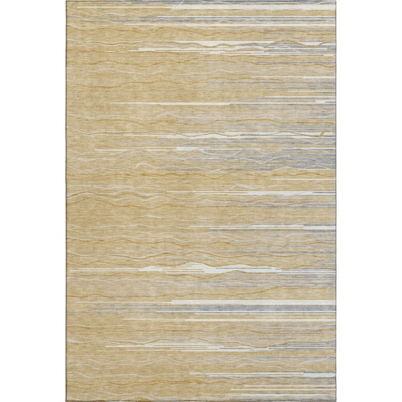 Dalyn Rugs Premium Machine Washable Mayfield AMF996 Gold 2'6" x 3'10" Rug