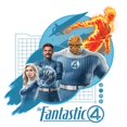 thumbnail image 2 of Womens The Fantastic Four: First Steps Classic Team T Shirt, 2 of 4
