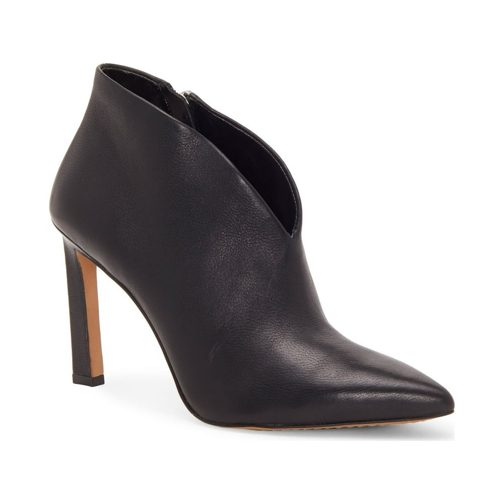 Vince Camuto - VINCE CAMUTO Sestrind Pointed Toe Black Leather High ...