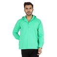thumbnail image 1 of Inkmeso Solid Henley Hooded Short Kurta For MensLong Sleeve Cotton T-shirt Regular Fit Summer Wear, 1 of 7