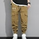 thumbnail image 1 of Pantalones largos de moda para hombre, holgados, estilo hip hop, deportivos, casuales, con múltiples bolsillos, pantalones cargo para hombre, pantalones de poliéster para, 1 of 6