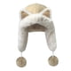 thumbnail image 1 of Gorro con orejas de animal para mujer, protección auditiva para escalada, compras, ciclismo y esquí. Caqui, 1 of 9