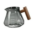 thumbnail image 3 of Siruishop Pour over Coffee Maker Barista Glass Coffee Dripper for Cafes Camping Office Gray, 3 of 8