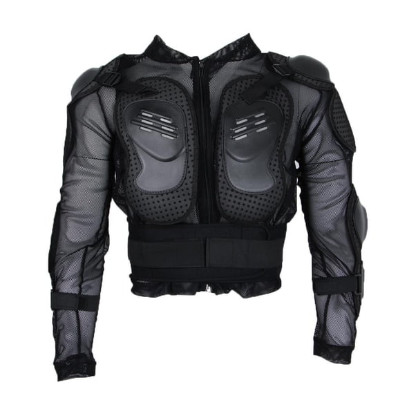 Chaqueta de Armadura de Protección de Cuerpo Completo de Esquí de Carreras de Motos Advancent Suministros Térmicos Negro SG