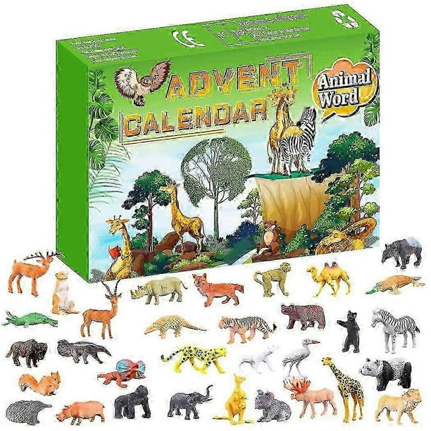 2025 Advent calendar Countdown to Christmas with animals - Blind Box Gift Box