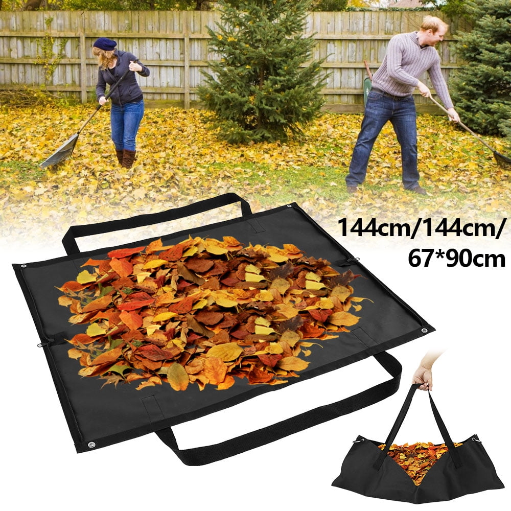 Harupink Garden Yard Waste Tarp,Leaf Container Bag Waterproof Heavy