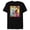 Black, variant on Disney The Lion King 30th Anniversary Family Retro Colors - Short Sleeve Blended T-Shirt for Adults - Customized-Yellow