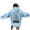 Light Blue, variant on Zhanying Palm Hoodie for Women Pink Y2K Tops,Women's Letter Graphic Hoodies Oversized Pullover Tops Casual Long Sleeve Hooded Drawstring Sweatshirt With Pockets