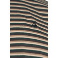 thumbnail image 7 of Volcom Men's T-Shirt Trekking Green Striped S/S Tee (S36), 7 of 7