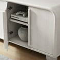 thumbnail image 4 of Bellamy Curved 4-Door Sideboard Cabinet in Ash, 4 of 9