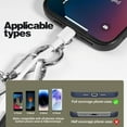 thumbnail image 5 of Adjustable Crossbody Phone Wallet Lanyard with Safety Breakaway Clasp, Detachable Phone Lanyard Crossbody for Shopping&travel, 5 of 8