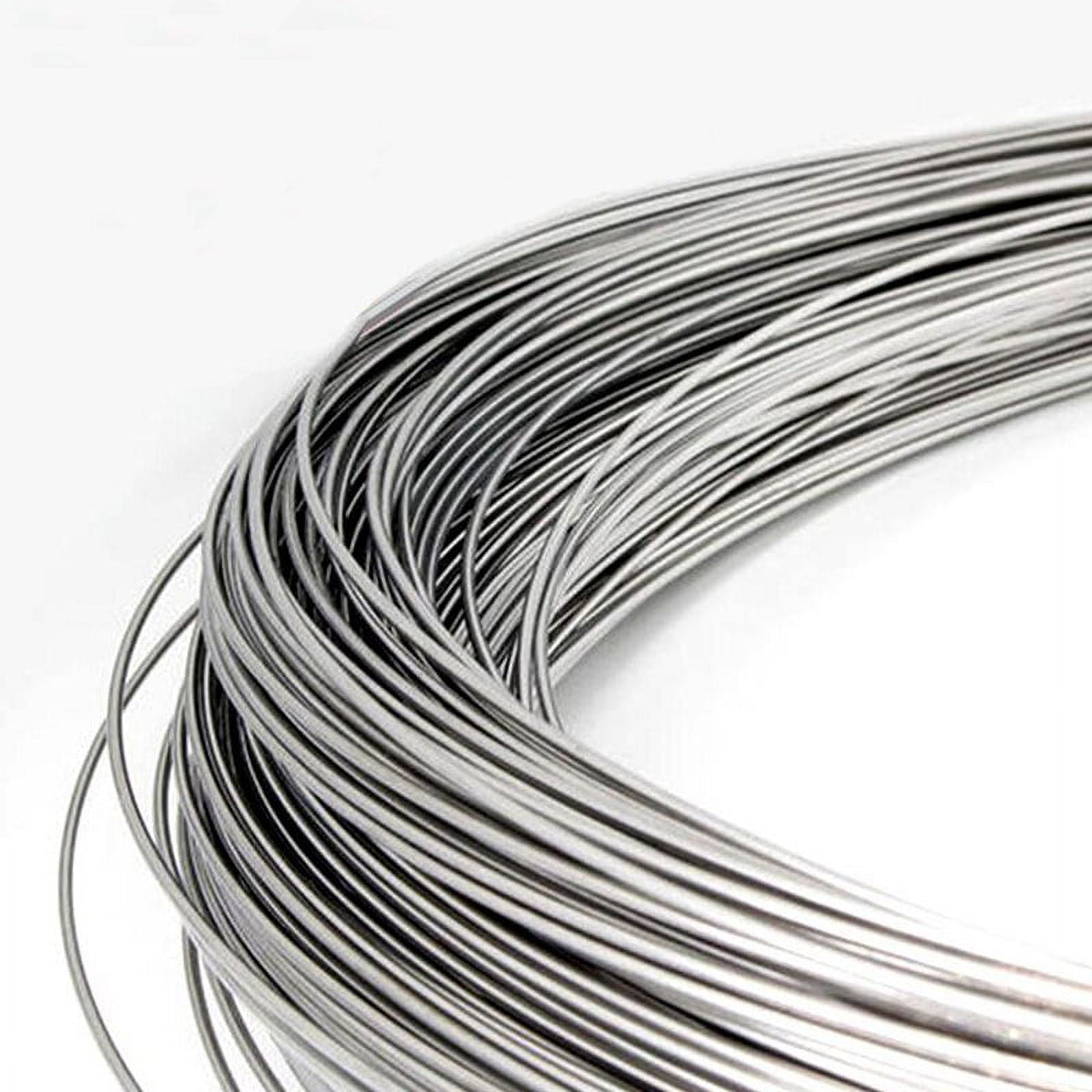 1Meter 3.3Ft Pure Titanium Wire any length increments TA2 /TA4 Ti Wire  Diameter 0.2-6mm Pack in roll 
