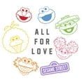 thumbnail image 2 of Women's Sesame Street All for Love Characters  Graphic T-Shirt, 2 of 4