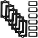 thumbnail image 2 of 1 Set of Label Frame Card Holder Drawer Retro Cupboard File Name Card Holder, 2 of 3